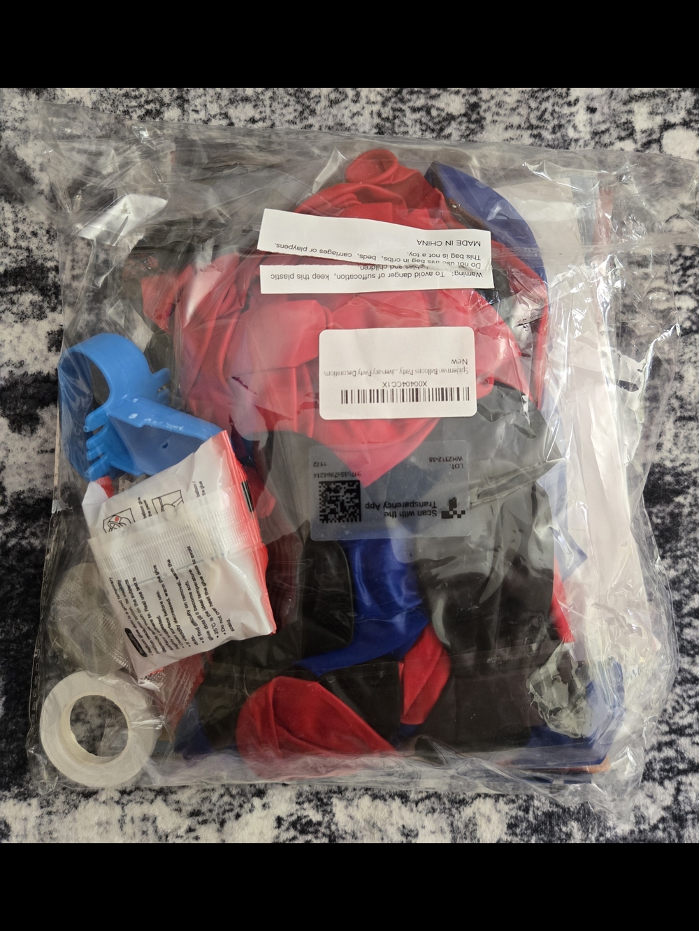 Spiderman Party Set - Picture 3 of 4